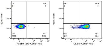 Flow CytoMetry - ABflo® 488 Rabbit anti-Human CD93 mAb (A23012)