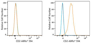 Flow CytoMetry - ABflo® 594 Rabbit anti-Mouse CD2 mAb (A23706)