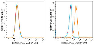 Flow CytoMetry - ABflo® 594 Rabbit anti-Human BTN3A1/2/3 mAb (A24823)
