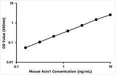  - Mouse Alpha-actinin-1 (ACTN1) ELISA Kit (RK06698)
