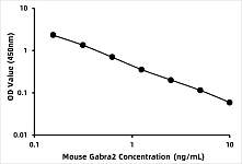  - Mouse Gamma-aminobutyric acid receptor subunit alpha-2 (GABRA2) ELISA Kit (RK06844)